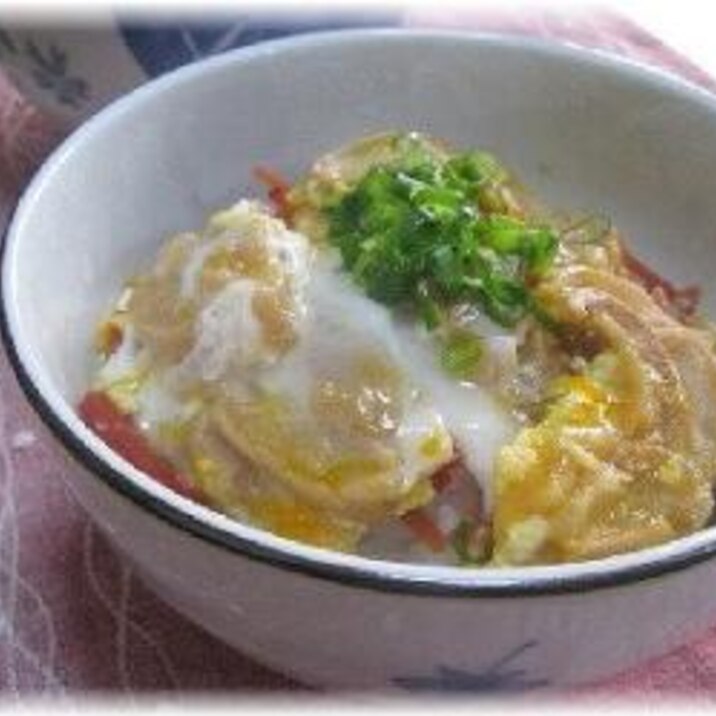 車麩のふんわり玉子丼